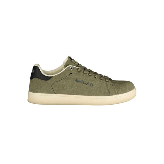 Gas Verde Polyurethane Men Sneaker
