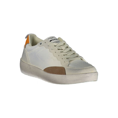 Gas White Polyurethane Men Sneaker