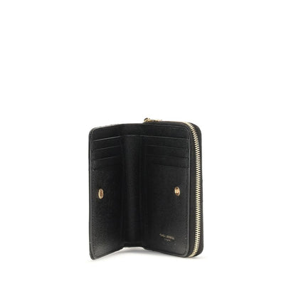 Saint Laurent Black Calf Leather Bos Taurus Wallet