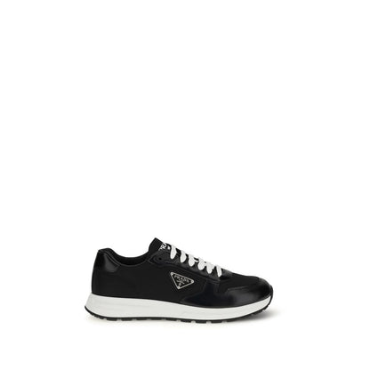 Prada Black Recycled Polyamide Athletic Sneakers