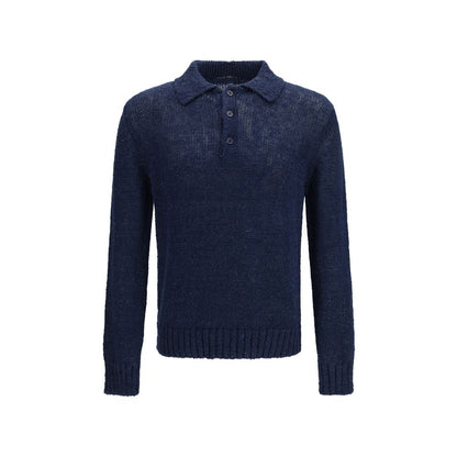 Sunflower Blue Cotton Polo Shirt