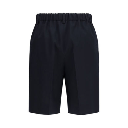 Gucci Black Cotton Short And Mini Shorts