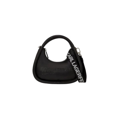 Karl Lagerfeld Black Polyethylene Handbag