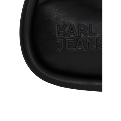 Karl Lagerfeld Black Polyethylene Handbag