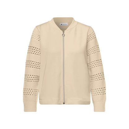 Street One Beige Modal Sweatshirt