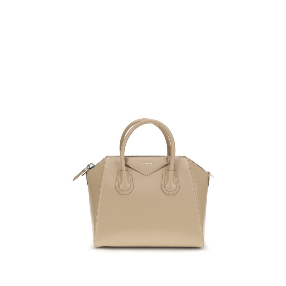 Givenchy Beige Calf Leather Bos Taurus Shoulder Bag