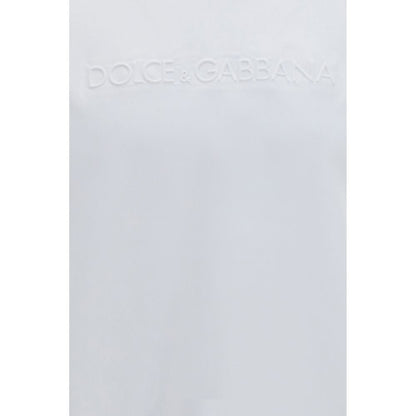 Dolce & Gabbana White Cotton T-Shirt