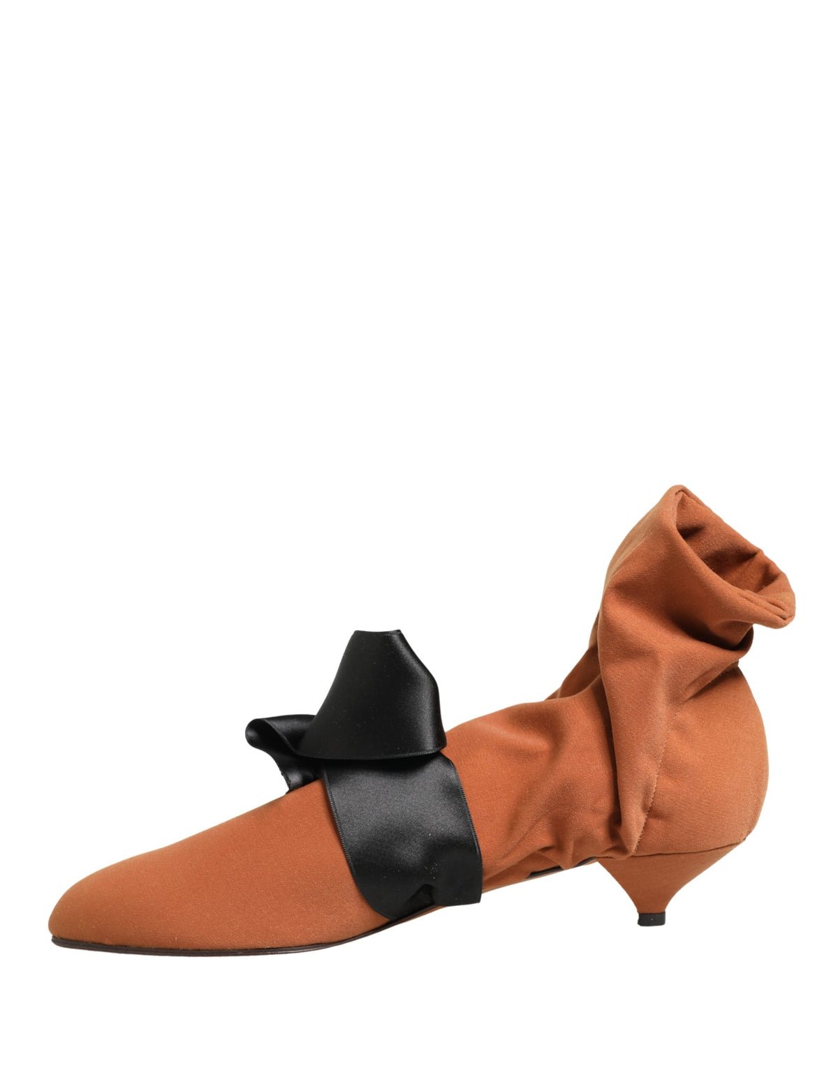 Dolce & Gabbana Women's Suede Leather Ankle Chelsea Boots - Black Brown
