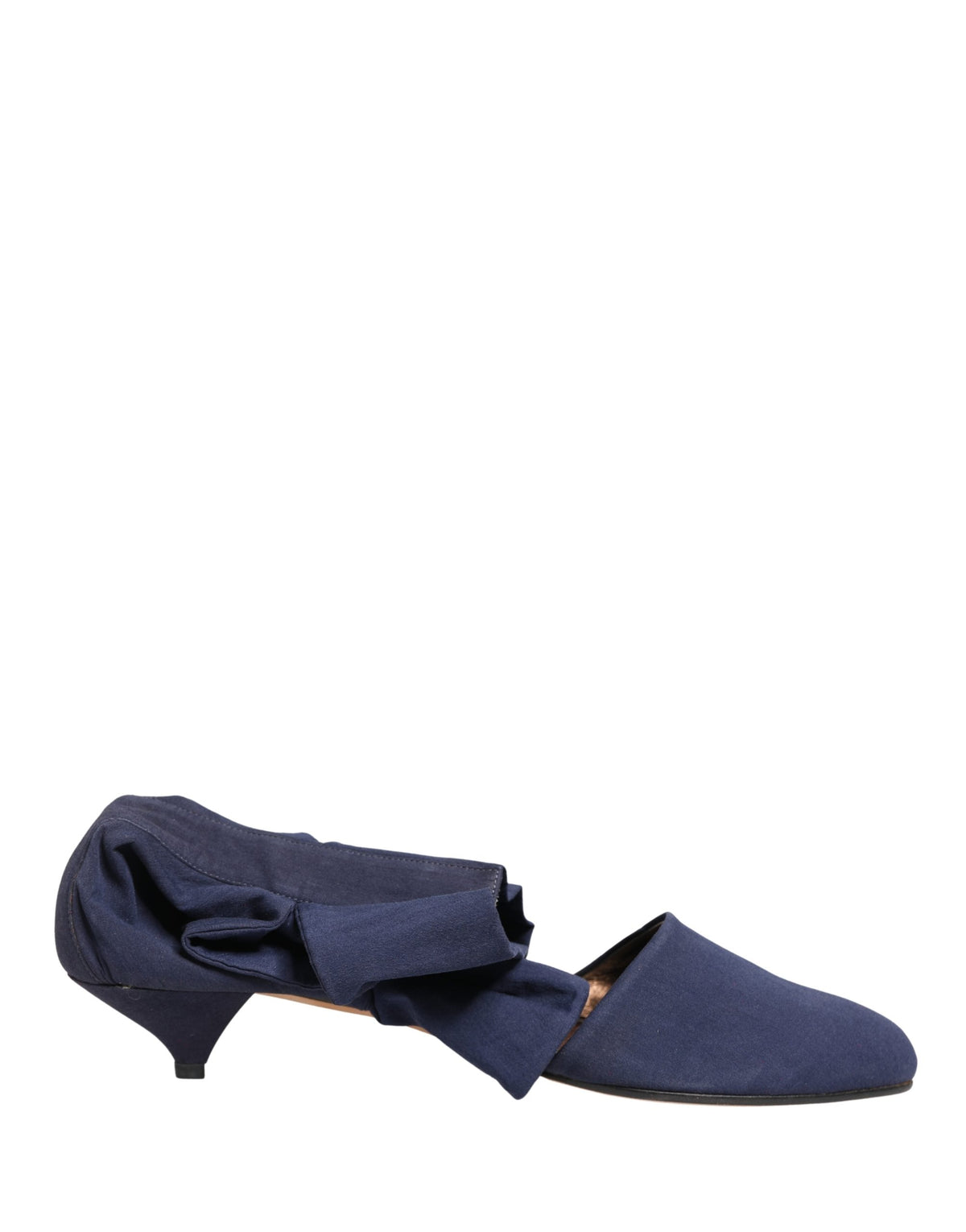 Dolce & Gabbana Women's Leather & Cotton Sock Ankle Boots - Blue