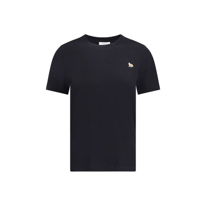 Maison Kitsuné Black Cotton T-Shirt