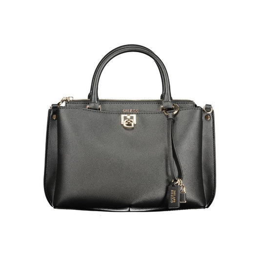 Guess Jeans Black Polyurethane Women Handbag