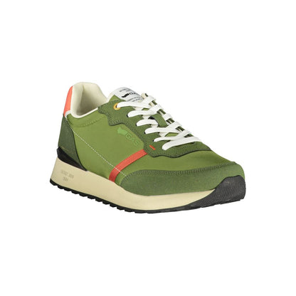 Gas Verde Poliestere Men Sneaker
