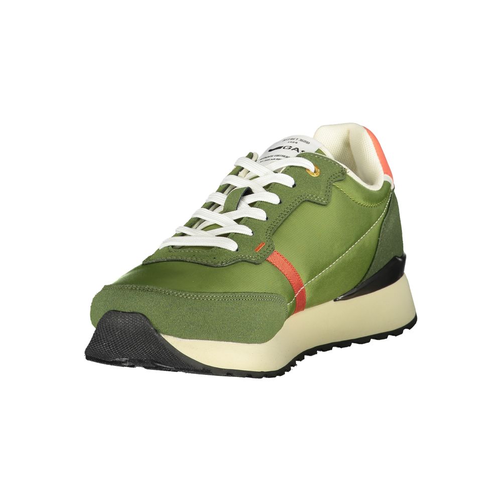 Gas Verde Poliestere Men Sneaker
