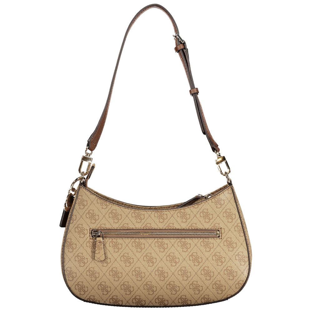 Guess Jeans Beige Polyurethane Women Handbag