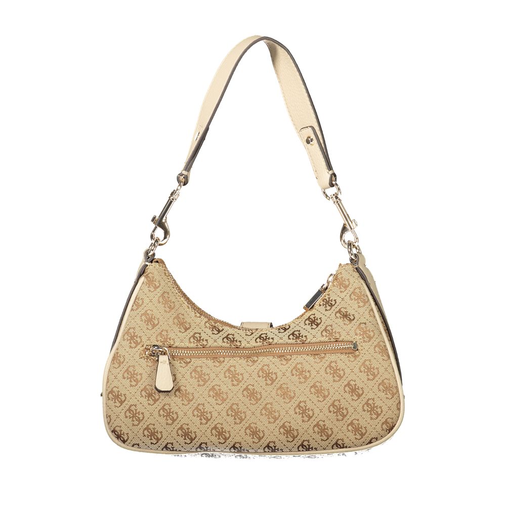 Guess Jeans Beige Poliuretano Women Handbag