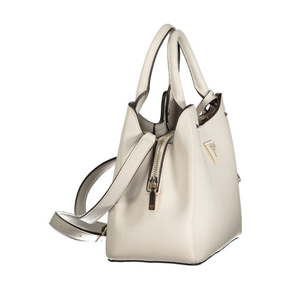 Guess Jeans Grigio Poliuretano Women Handbag