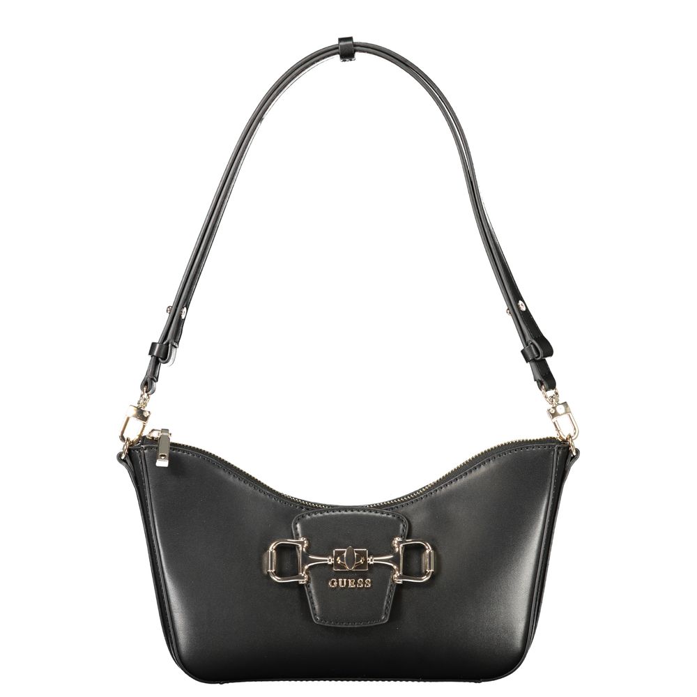 Guess Jeans Nero Poliuretano Woman Bag