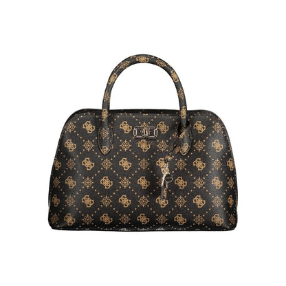 Guess Jeans Marrone Polyurethane Woman Handbag