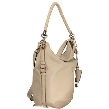 Guess Jeans Beige Polyethylene Handbag