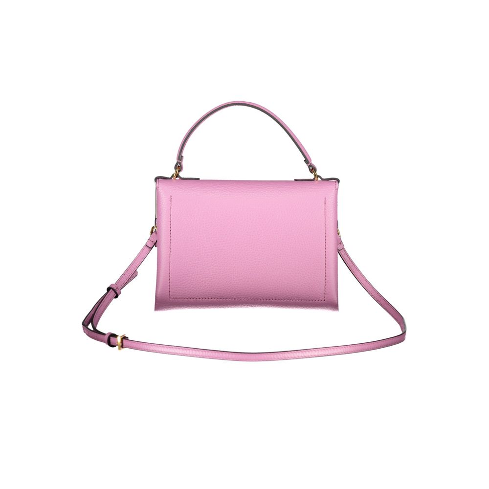 Coccinelle Purple Leather Handbag