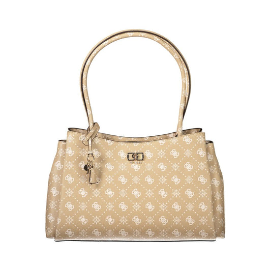 Guess Jeans Beige Polyethylene Handbag