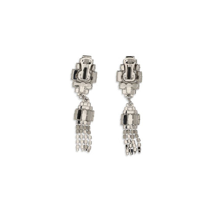 Alessandra Rich Silver Metal Earrings
