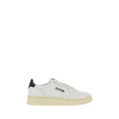 Autry White Calf Leather Bos Taurus Sneakers