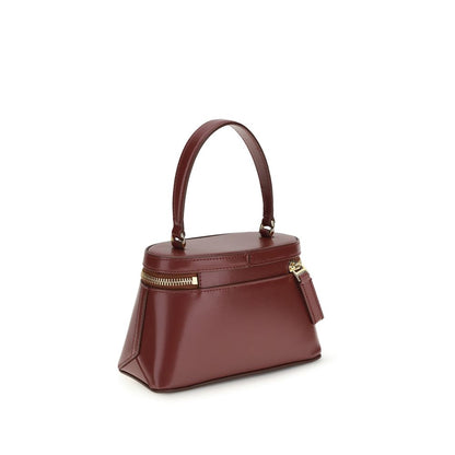 Givenchy Burgundy Calf Leather Bos Taurus Handbag