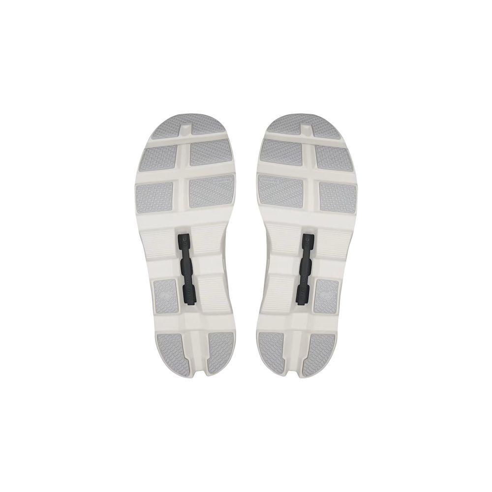 On Running White Recycled Polyester Athletic Sneakers