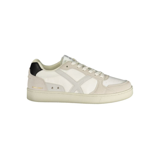 Gas White Polyurethane Men Sneaker