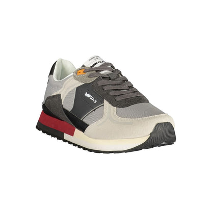 Gas Grigio Polyurethane Men Sneaker