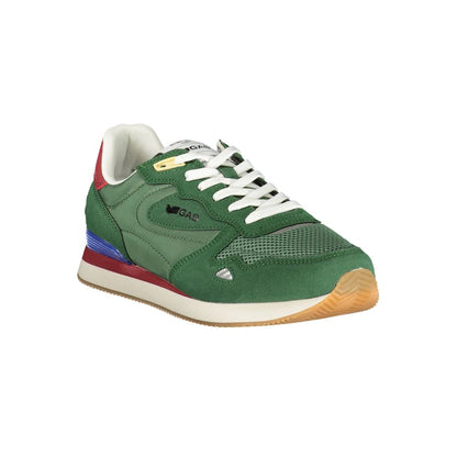 Gas Verde Poliestere Men Sneaker