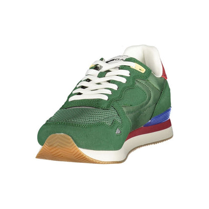 Gas Verde Poliestere Men Sneaker