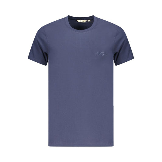 T-Shirt by Ellesse for men in cotton blue features an edgy silhouette, meticulously detailed with a sophisticated and for a truly edgy finish.