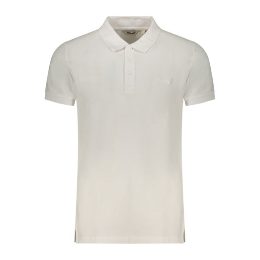 Polo Shirt by Ellesse for men in cotton white showcases a enviable silhouette, featuring a refined and short-sleeve for a enviable finish.