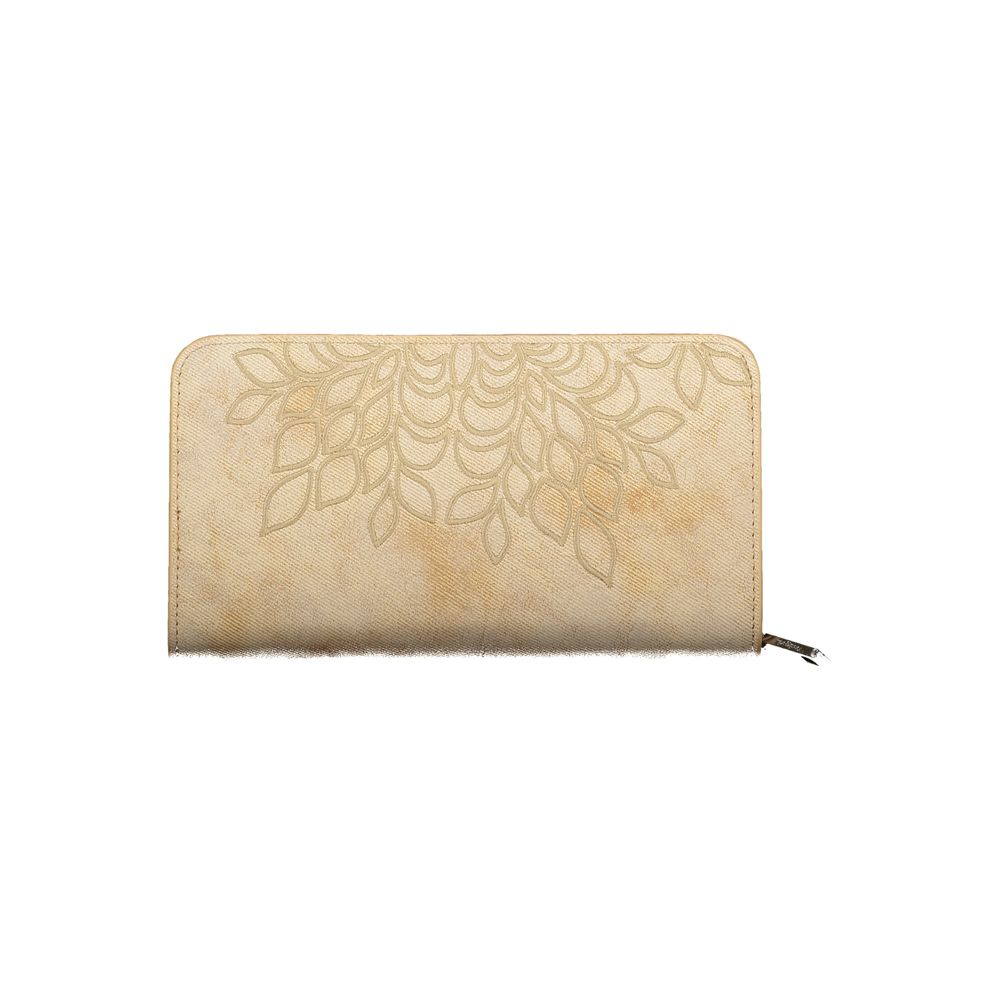 Desigual Beige Polyurethane Women Wallet