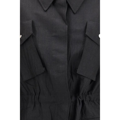 Prada Black Mohair Coat
