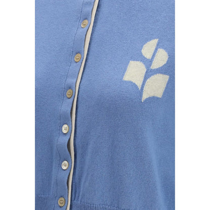 Marant Etoile Blue Cotton Cardigan