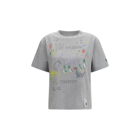 Maison Mihara Yasuhiro Gray Cotton T-Shirt