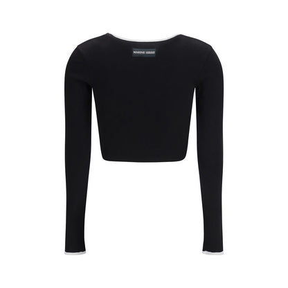 Marine Serre Black Cotton Sportswear
