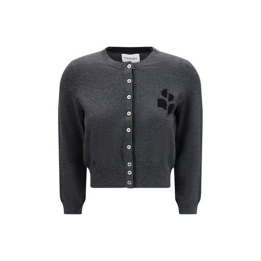 Marant Etoile Gray Cotton Cardigan
