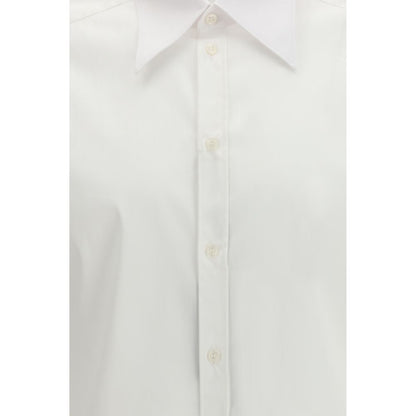 Dolce & Gabbana White Cotton Dress Shirt