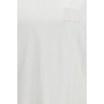 Dolce & Gabbana White Cotton T-Shirt