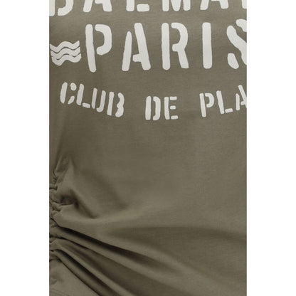 Balmain Bicolor Cotton T-Shirt