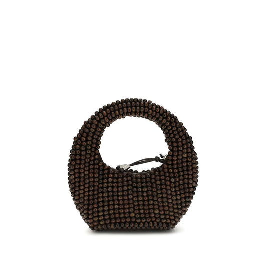 Staud Black Other Fibres Handbag