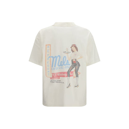 Represent White Cotton T-Shirt