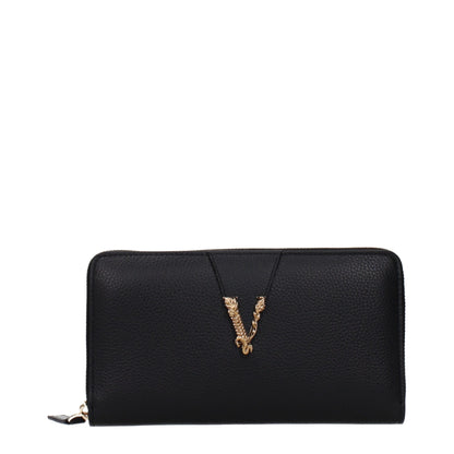 Versace Black Leather Wallet