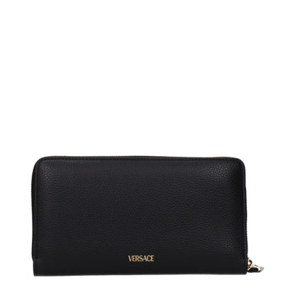 Versace Black Leather Wallet