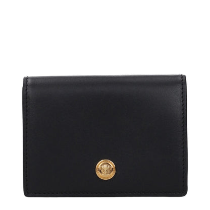Versace Black Leather Wallet