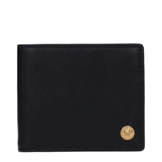Versace Black Leather Wallet